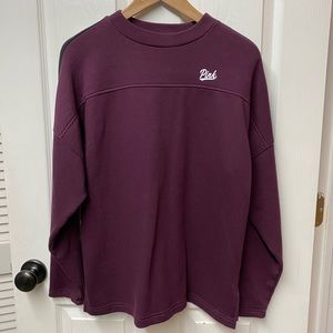 Pink by VS Pullover Logo Sweatshirt